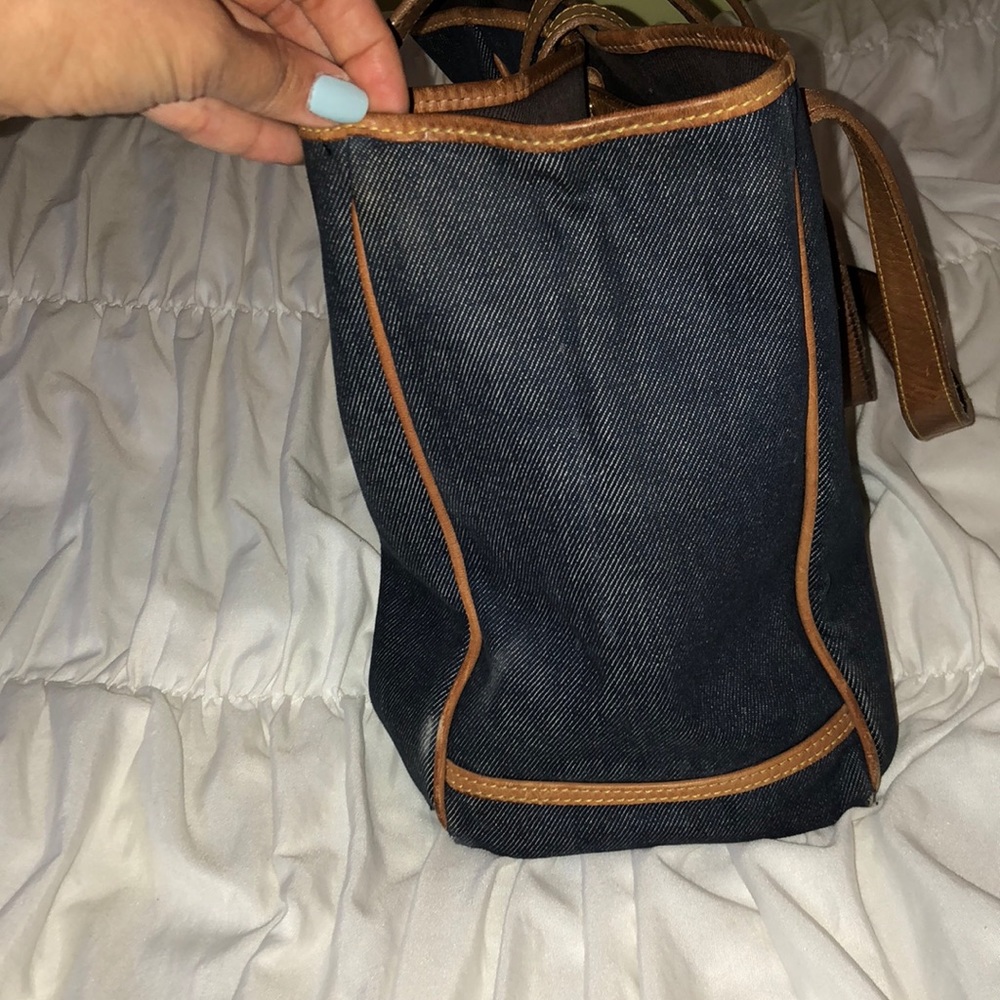 Dooney& Bourke denim purse - Picture 4 of 7
